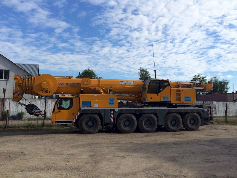 Аренда автокрана LIEBHERR 160 тонн
